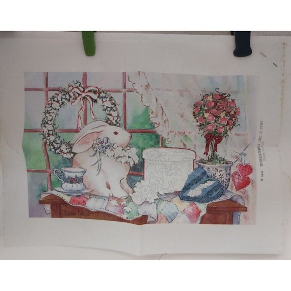 Dimensions No Count Cross Stitch Barbara's Collectible #3934 ©1989 16x10" - Picture 3 of 6